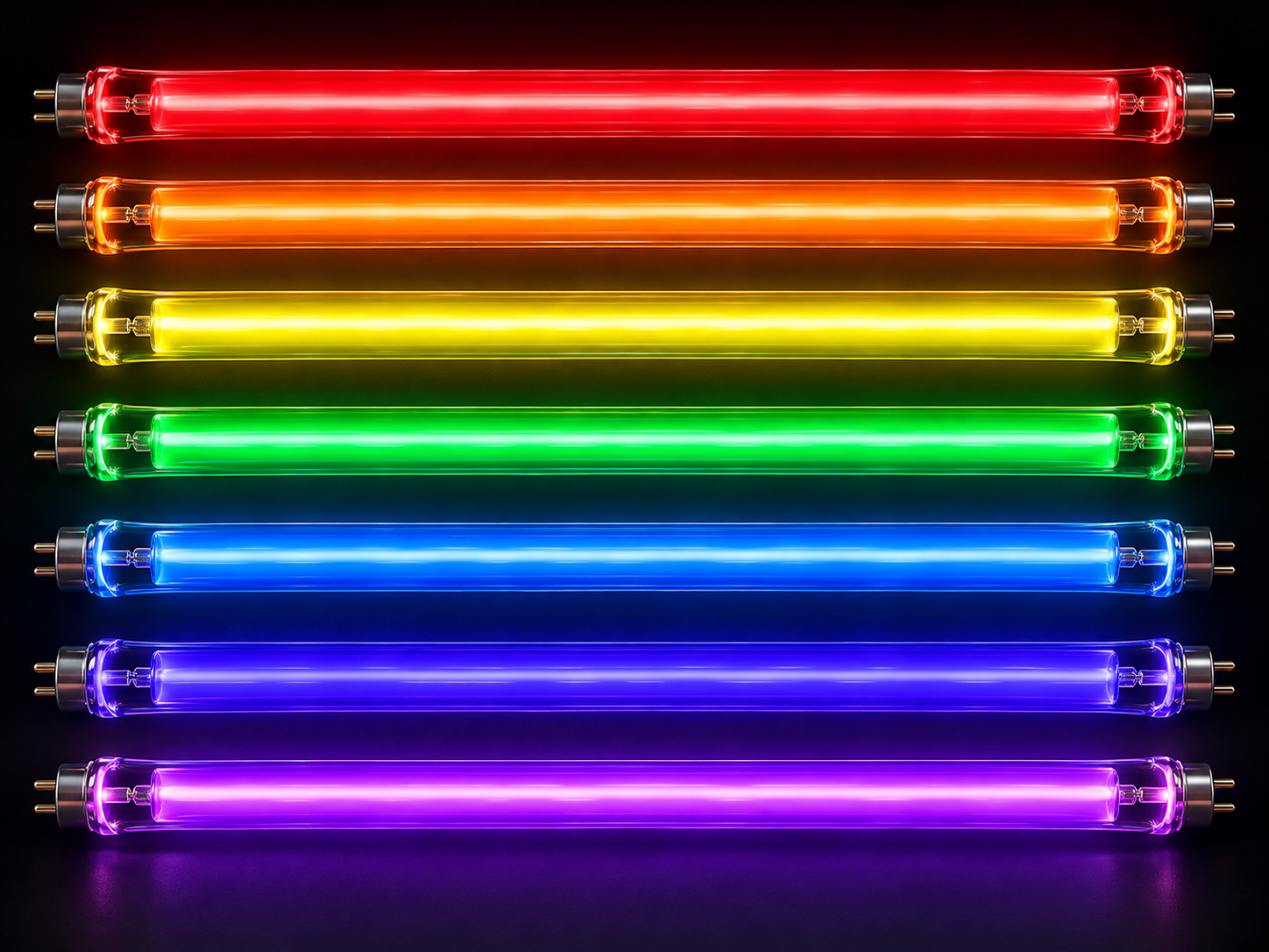 Vì sao đèn Neon lại có nhiều màu?