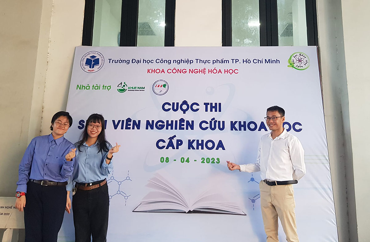 Khoa Công nghệ hóa học HUFI_Cuộc thi Sinh viên nghiên cứu khoa học