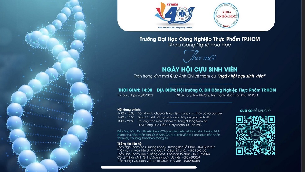 thông báo về việc tổ chức chương trình gặp mặt giao lưu nhân ngày thành lập trường